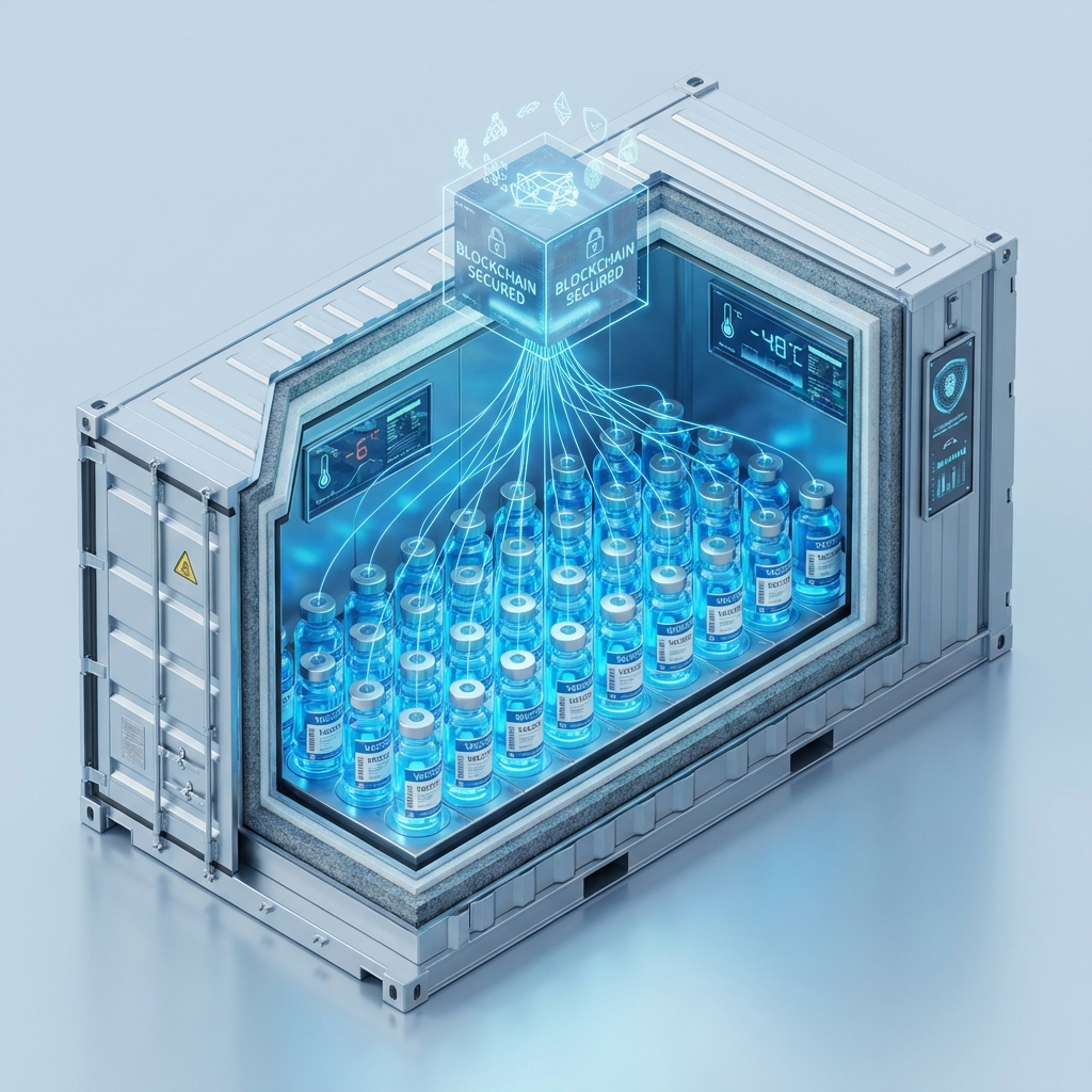 The Pharma Cold Chain Shield: Blockchain vs Counterfeits